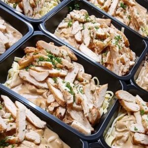 Tagliatelle Kip Champignons